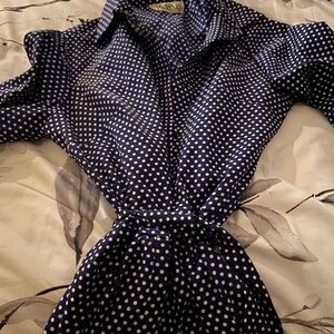 Vintage Lanvin silk dress